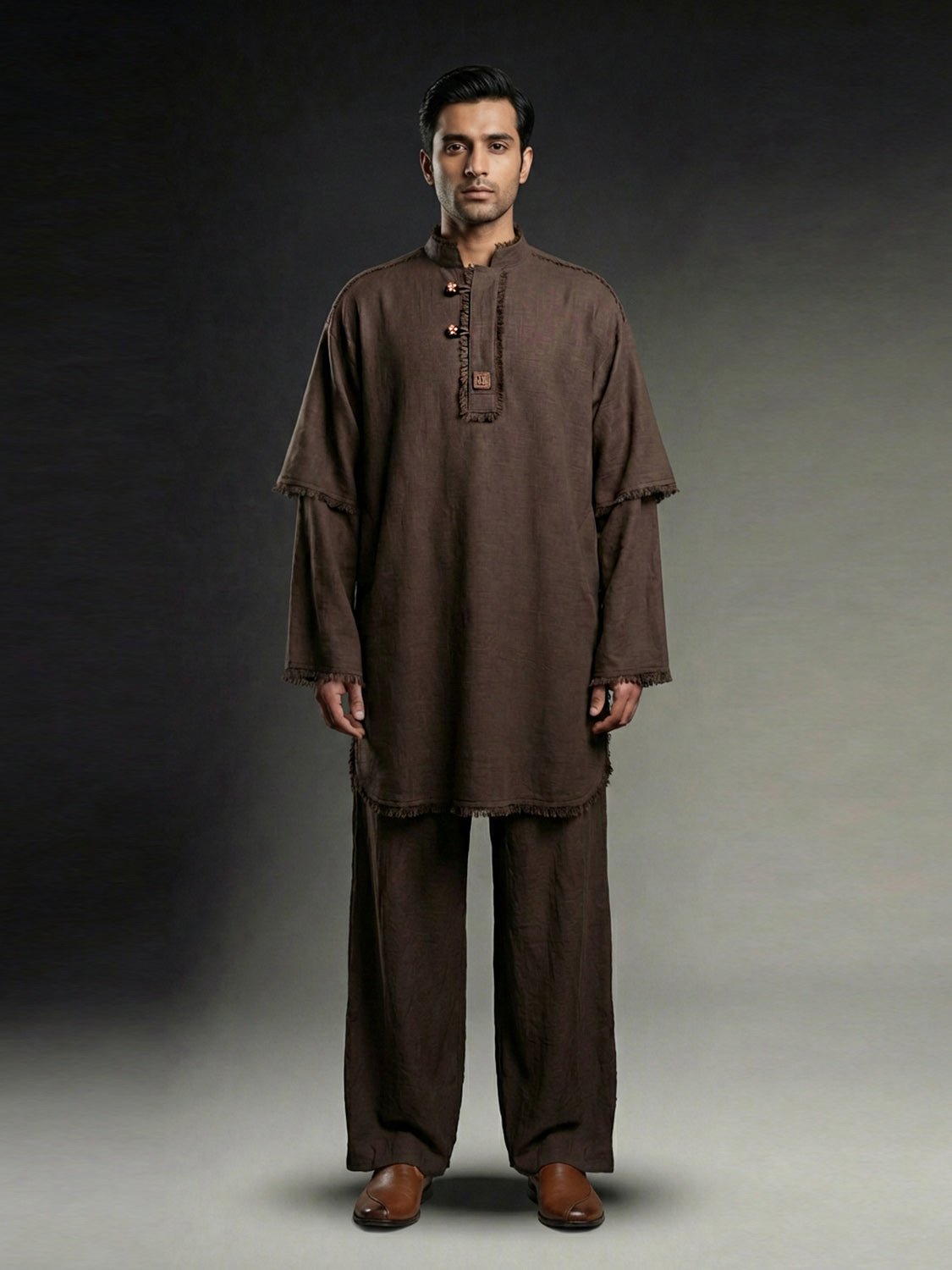 Raahi RawLine Kurta Trouser - Number3Clothing