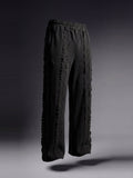 Rex Distressed Trouser - Black - Number3Clothing