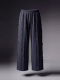 Rex Distressed Trouser - Evening Blue - Number3Clothing