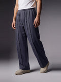 Rex Distressed Trouser - Evening Blue - Number3Clothing