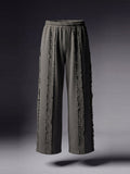 Rex Distressed Trouser - Gull Gray - Number3Clothing