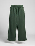 Sage Waffle Textured Trouser - Number3Clothing