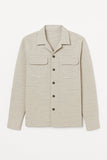 Sand Dune Textured Linen Safari Shirt - Number3Clothing