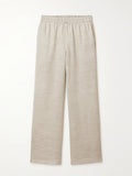 Sand Dune Textured Linen Trousers - Number3Clothing
