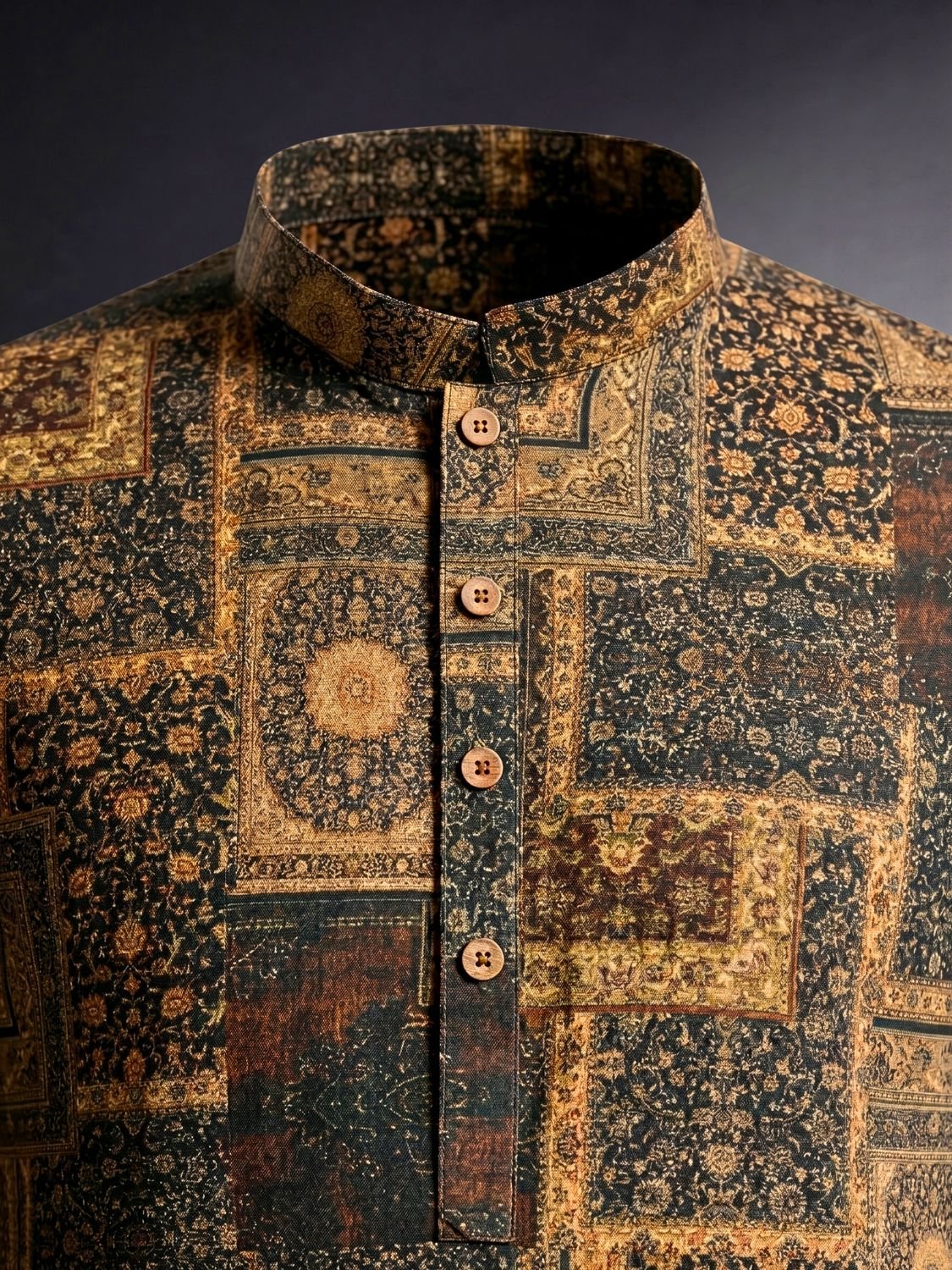 Shab - E - Zar Kurta - Number3Clothing