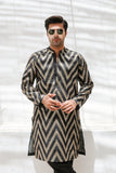 Siyah Zar Kurta - Number3Clothing