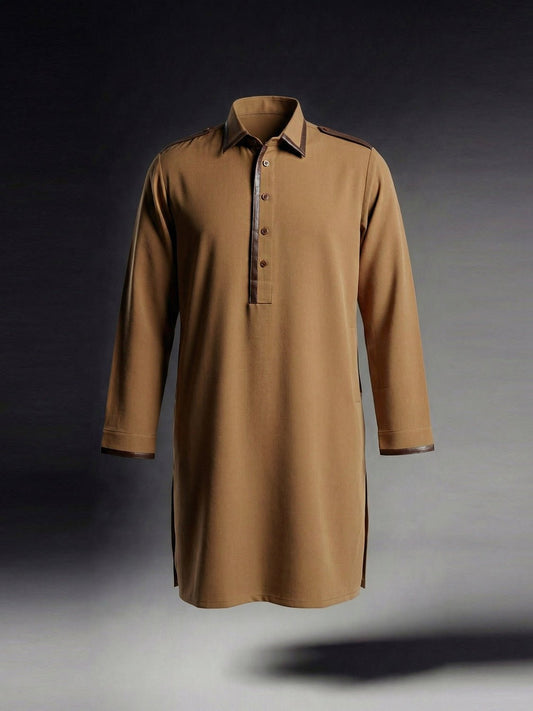 Tannin Kurta Trouser - Number3Clothing
