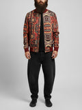 Tapestry Print Bomber Jacket - Number3Clothing
