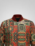 Tapestry Print Bomber Jacket - Number3Clothing