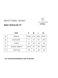 White Teddy Jacket - Number3Clothing