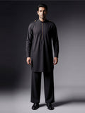 Zarb Noir Kurta Trouser - Number3Clothing
