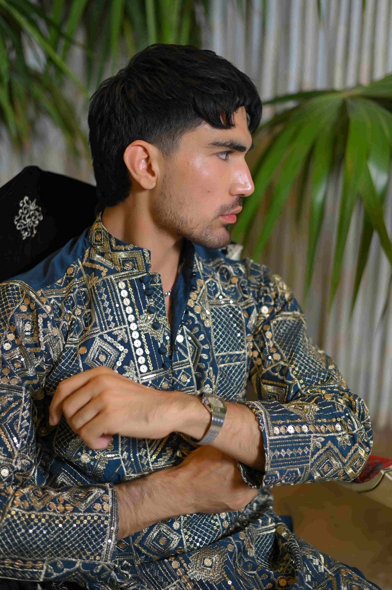 Zarqash Kurta Trouser - Number3Clothing