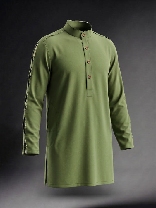 Ziya Structured Kurta Trouser - Number3Clothing